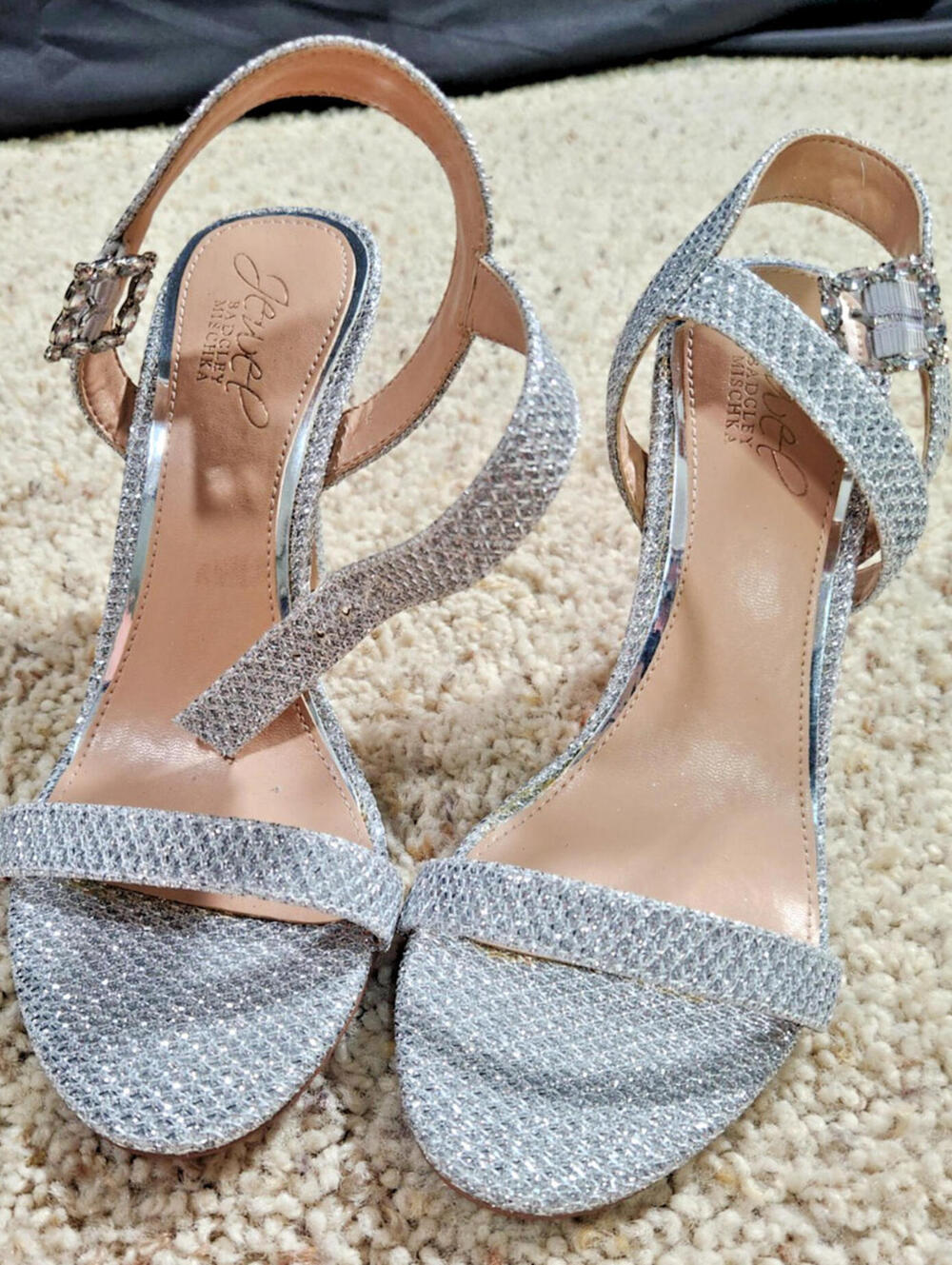 Badgley Mischka Jewel Women’s Heels Size 5.5 Silver